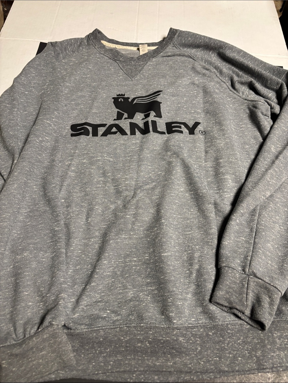 Stanley Gray Heather Logo Crewneck Sweatshirt